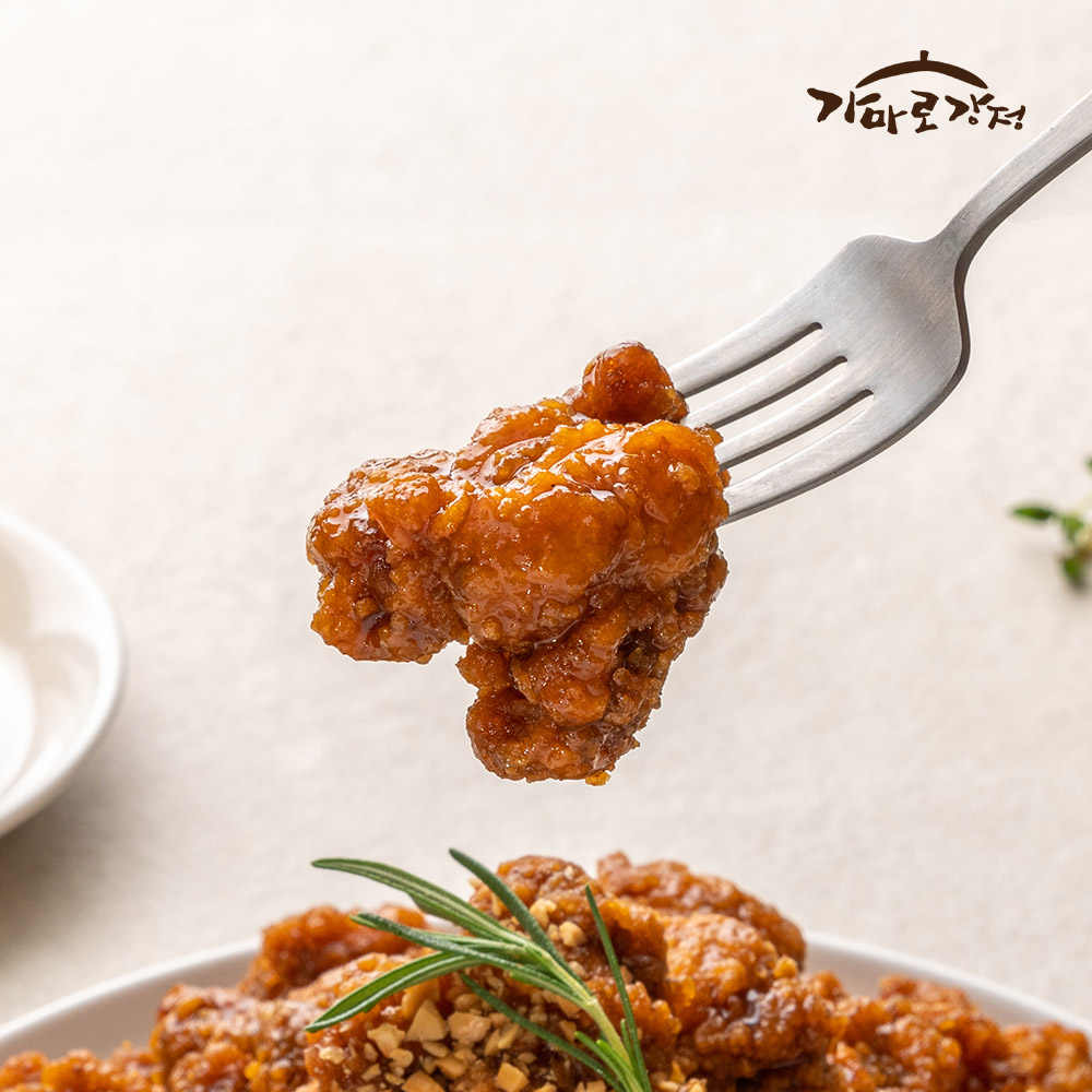 가마로강정 가마로 닭강정 달콤한맛 1팩+매콤한맛 1팩